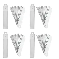 GENERICO - Repuesto cartonero 40 unidades Cuchillo corta carton cutter