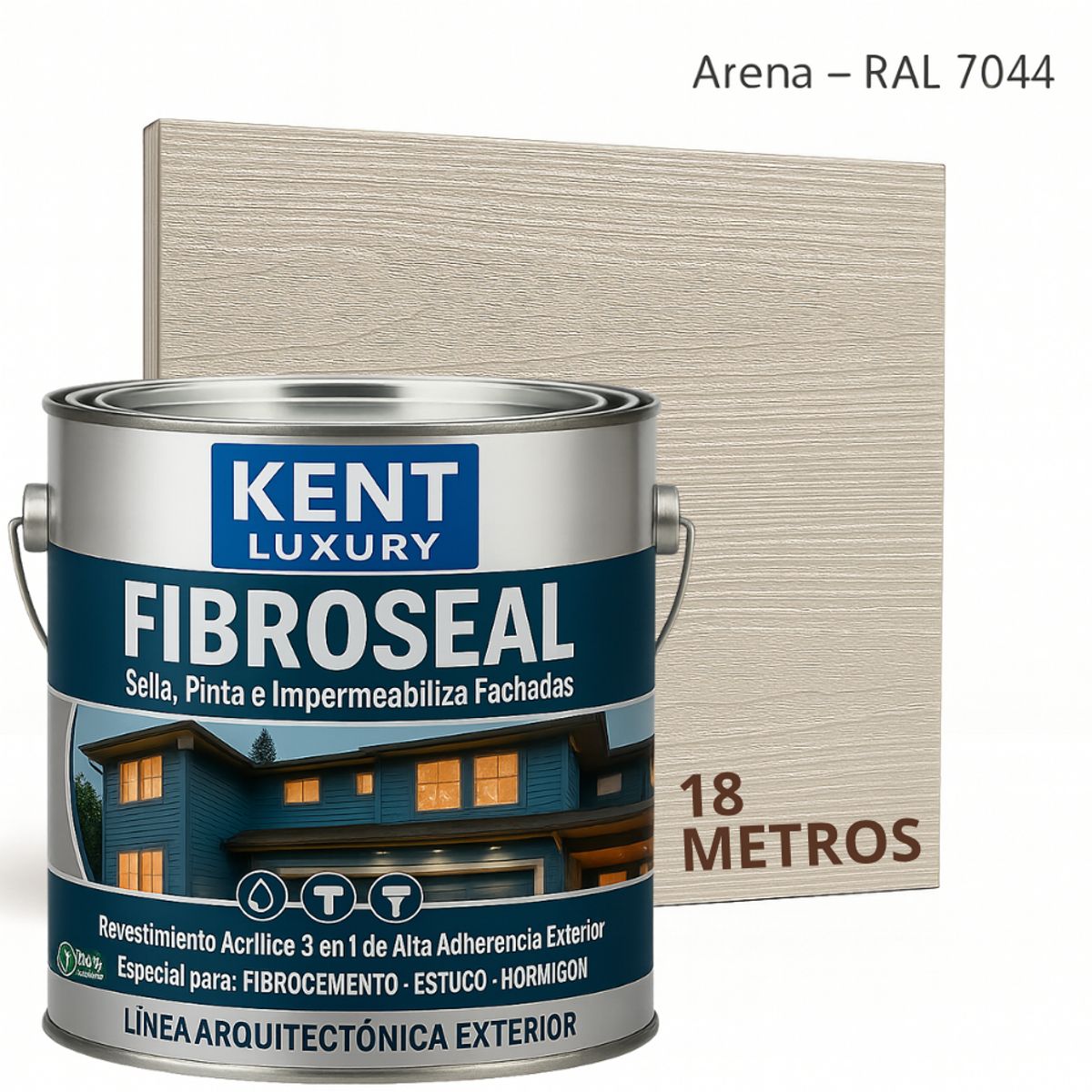 KENT - FIBROCEM SIDING - GALÓN FIBROSEAL™ - ARENA