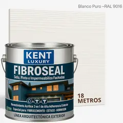 KENT - FIBROCEM SIDING - GALÓN FIBROSEAL™ - BLANCO PURO