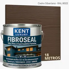 KENT - FIBROCEM SIDING - GALÓN FIBROSEAL™ - CEDRO SIBERIANO