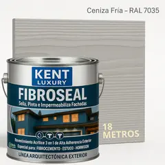 KENT - FIBROCEM SIDING - GALÓN FIBROSEAL™ - CENIZA FRÍA
