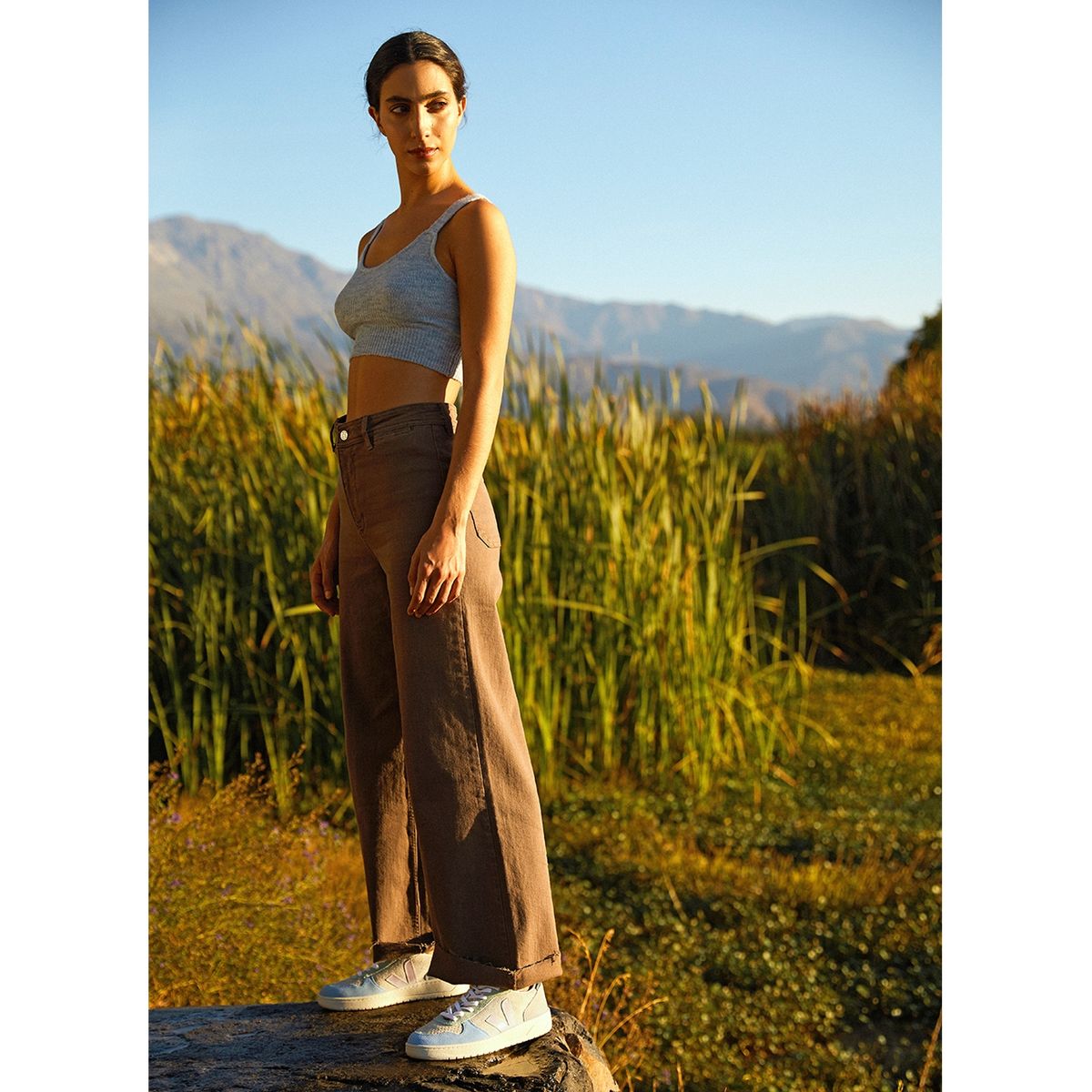 VEJA - Veja V-10 zapatilla urbana mujer zapatilla urbana mujer beige/khaki