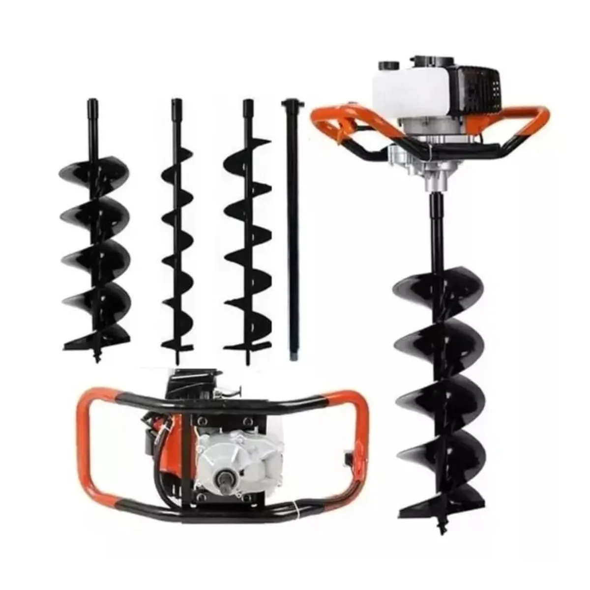 ALTERNATIVE - Barreno Ahoyador 63cc + 3 Brocas + Extesion - Profesional Japon