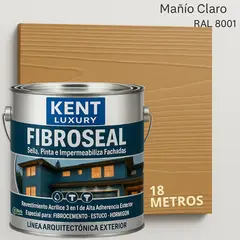 KENT - FIBRO SIDING - GALÓN FIBROSEAL™ - MAÑÍO CLARO
