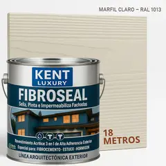 KENT - FIBROCEM SIDING - GALÓN FIBROSEAL™ - MARFÍL CLARO