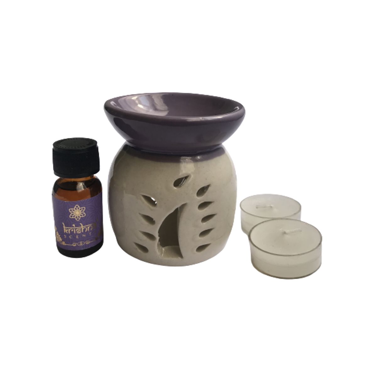 GENERICO - Difusor de ceramica para aceite esenciales aroma Vainilla Panal