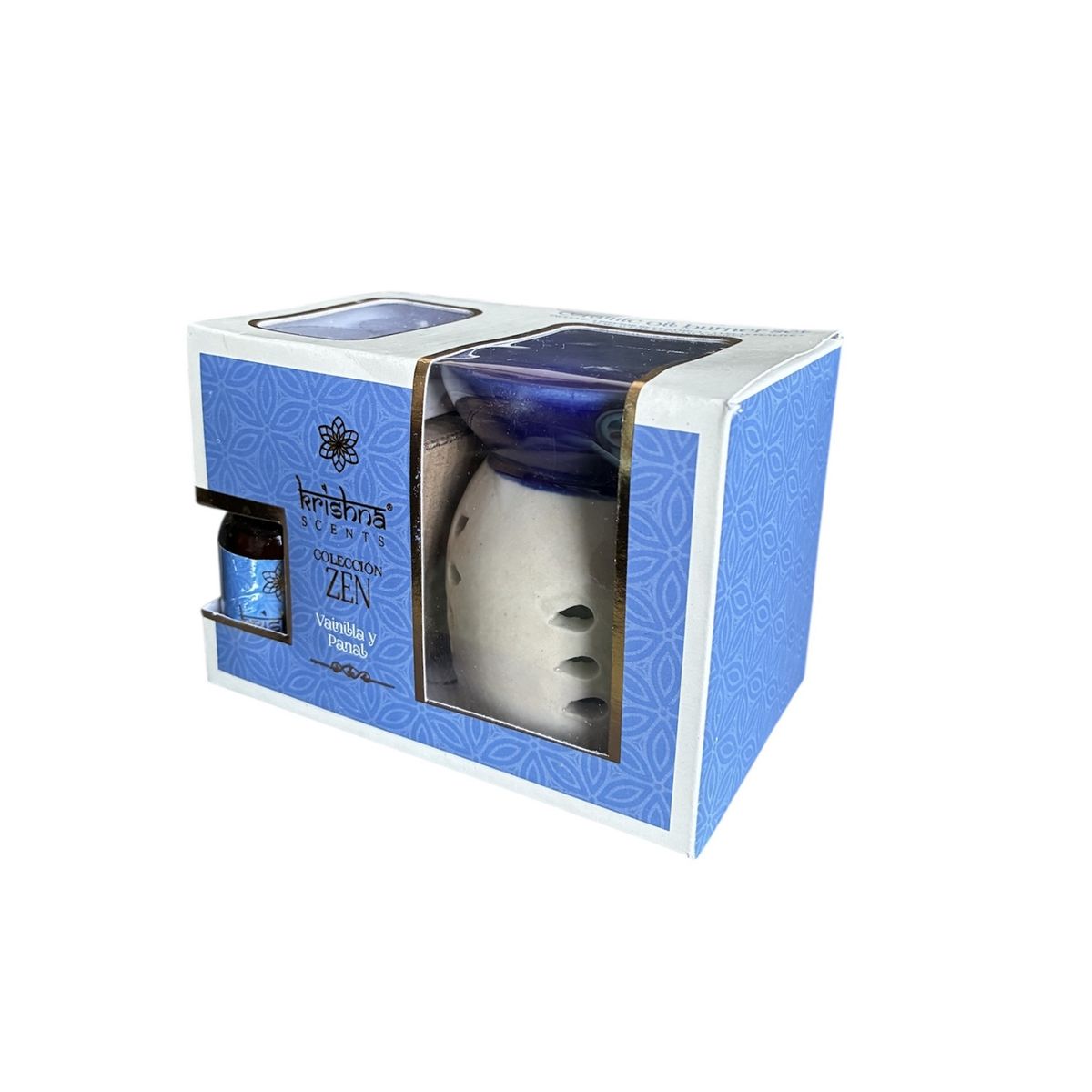 GENERICO - Difusor de ceramica para aceite esenciales aroma Vainilla Panal