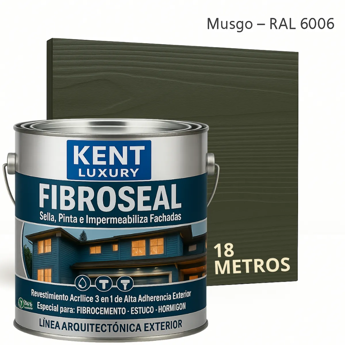KENT - FIBROCEM SIDING - GALÓN FIBROSEAL™ - MUSGO