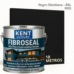 KENT - FIBROCEM SIDING - GALÓN FIBROSEAL™ - NEGRO OBSIDIANA