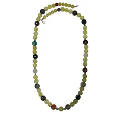 TAETHAI - Collar de plata 925 con piedras naturales semi preciosas