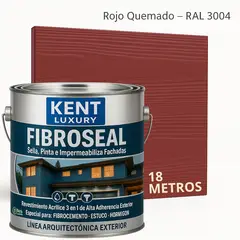 KENT - FIBROCEM SIDING - GALÓN FIBROSEAL™ - ROJO QUEMADO