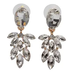 BIJOUTERIA LB20 SPA - Aro fiesta dorado diseño 10 - Blanco