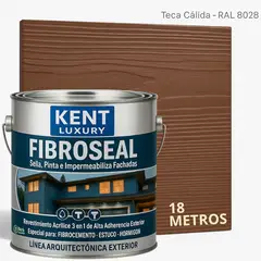 KENT - FIBROCEM SIDING - GALÓN FIBROSEAL™ - TECA CÁLIDA