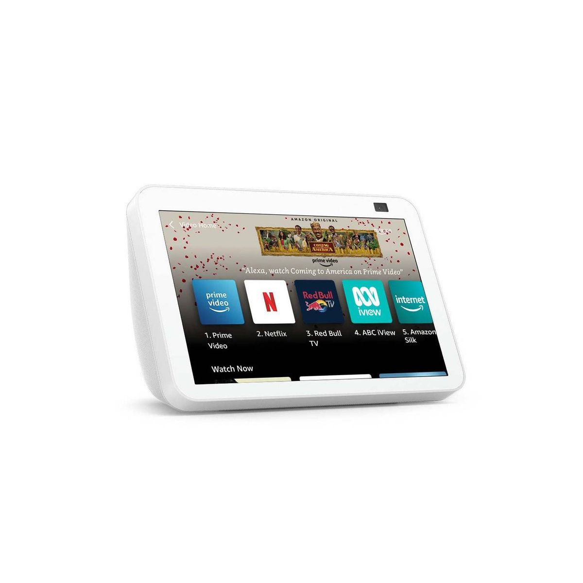 AMAZON - Amazon Echo Show 8 Alexa 2nd Segunda Generación Blanco Apps Streaming