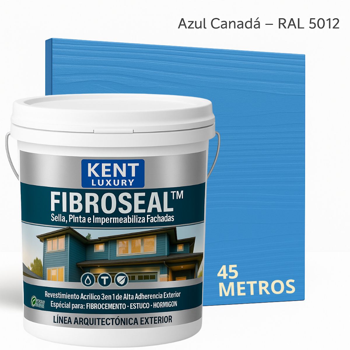 KENT - FIBROCEM SIDING - TINETA 10 LITROS FIBROSEAL™ - AZUL CANADÁ