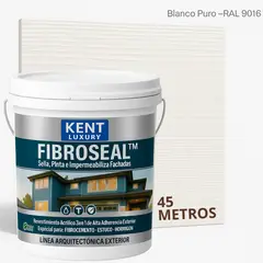 KENT - FIBROCEM SIDING - TINETA 10 LITROS FIBROSEAL™ - BLANCO PURO