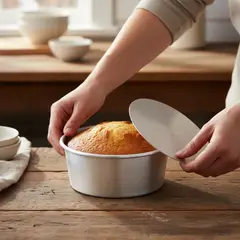 GENERICO - Molde Desmontable Aluminio 20 Cm Queques Tortas Bizcochos