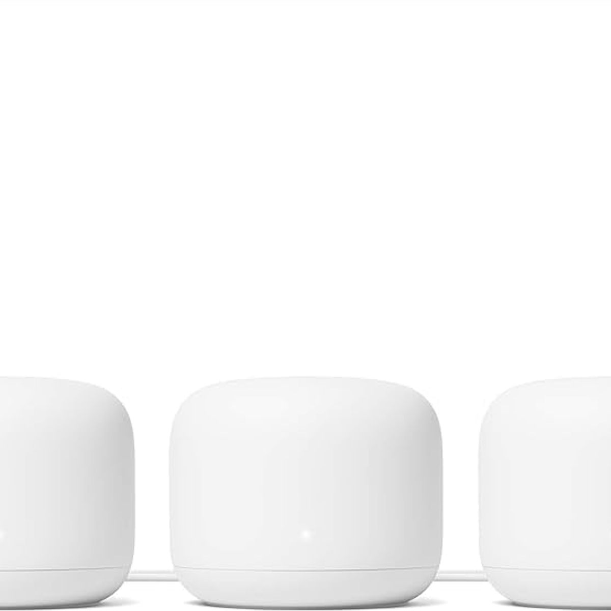 AMAZON - Sistema Wi-fi Mesh Router Google Nest Snow Pack 3 Unidades Mejor Wifi