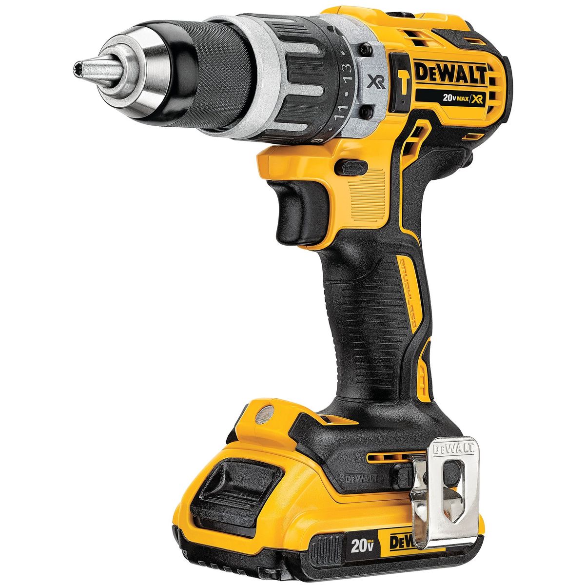 DEWALT - Kit Taladro Percutor Xr 20v Inalambrico Dewalt DCD796D2-B2