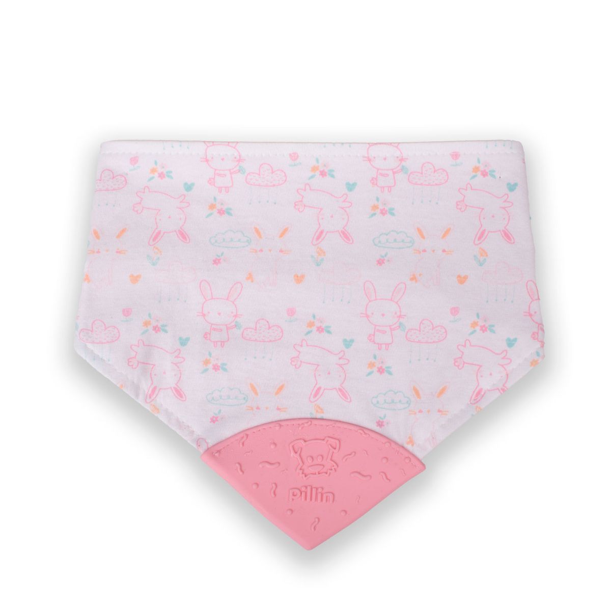 PILLIN - Babero Niña Blanco Pillin PRB105BCO