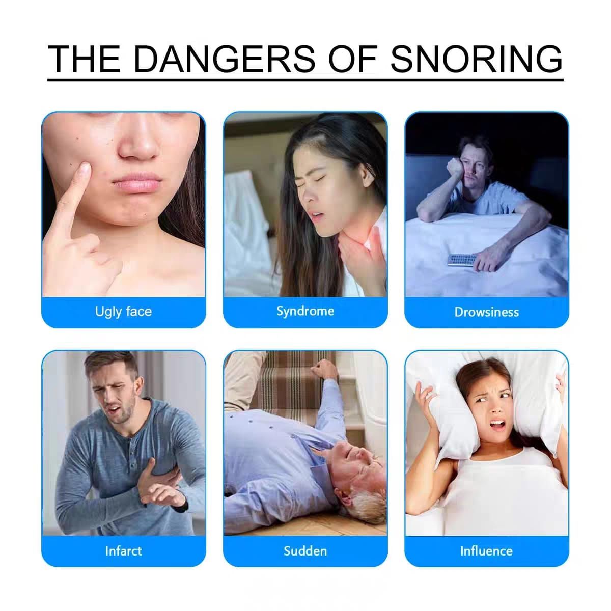 GENERICO - Parches  Antironquidos  20 Unidades