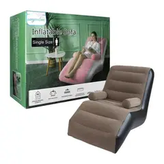 GENERICO - Sofa Cama Inflable Reclinable Interiores O Exteriores