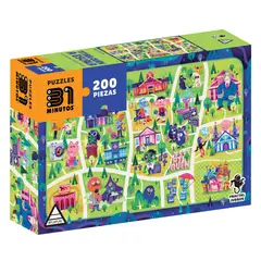 FRACTAL - Puzzle Rompecabezas 31 Minutos 200 piezas - Titirilquén a Escala