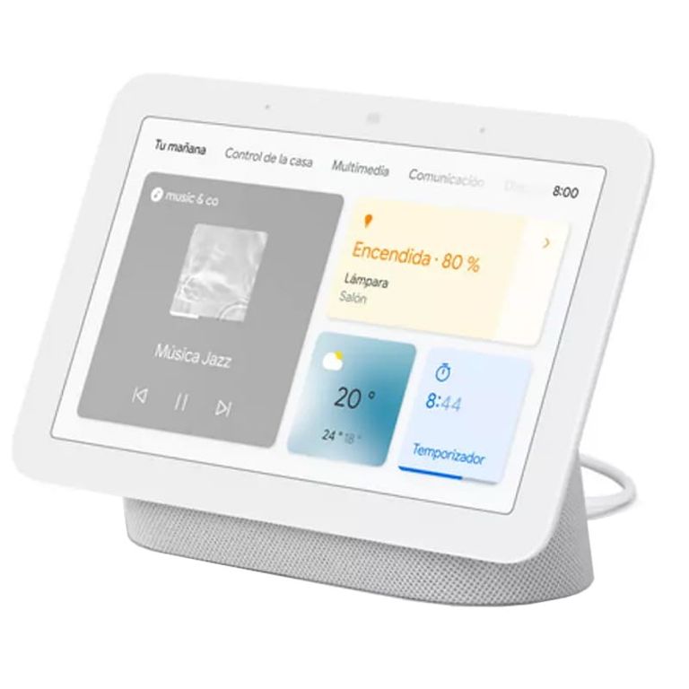 GOOGLE Asistente Virtual Google Nest Hub 2nd Segunda Gen Blanco ...