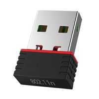 Nano Adaptador WiFi USB Inalámbrico 150Mbps Receptor PC