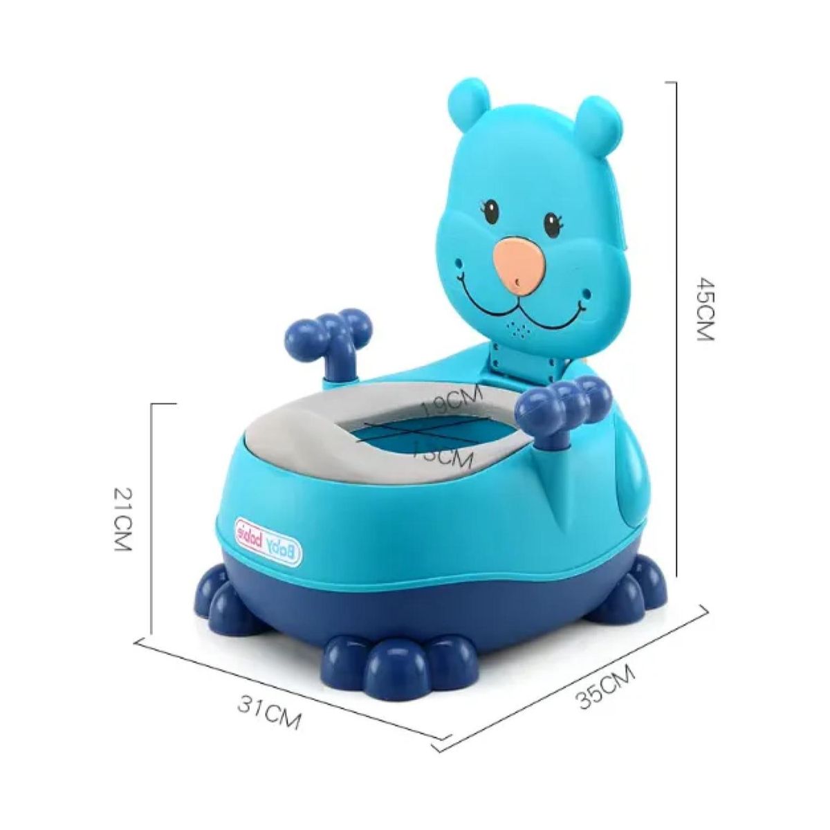 GENERICO - Pelela De Aprendizaje Baño Para Bebes WC Tigre Infantil