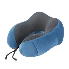 ATURE - Almohada Cervical De Viaje Multifuncional Ajustable Azul