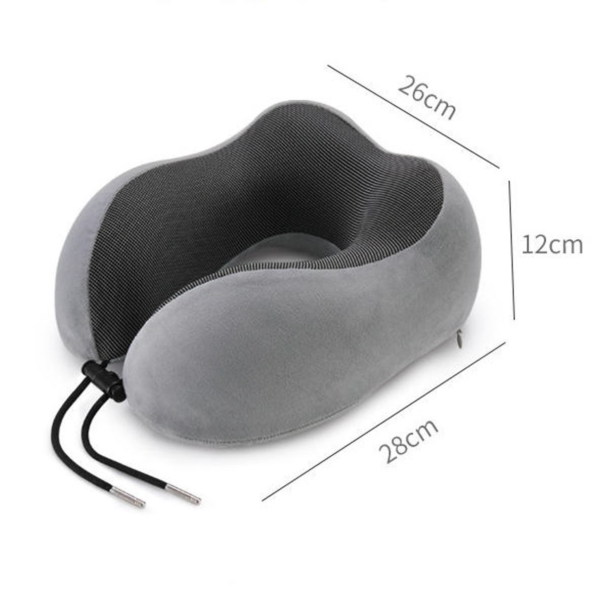 ATURE - Almohada Cervical De Viaje Multifuncional Ajustable Azul