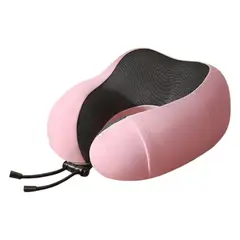 ATURE - Almohada Cervical De Viaje Multifuncional Ajustable Rosa