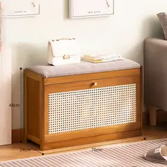 COZYNOOK - Zapatero Organizador Zapatos Banca Probador De Zapato Bota con cajon