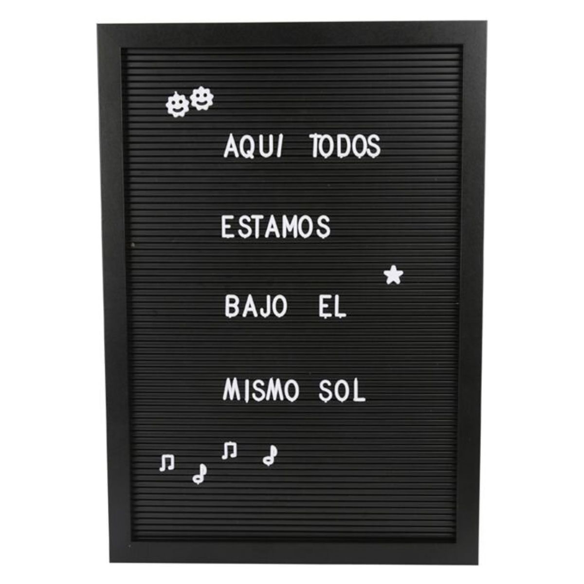 HOMEWELL - Pizarra De Letras Tipo Cartelera 33X47X2Cm