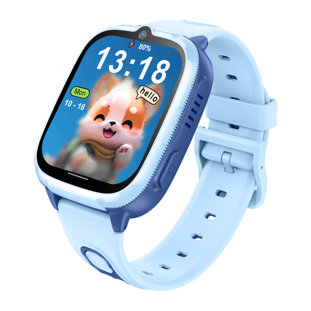 SAITONG - Smartwatch Kids D53 Azul 4G network