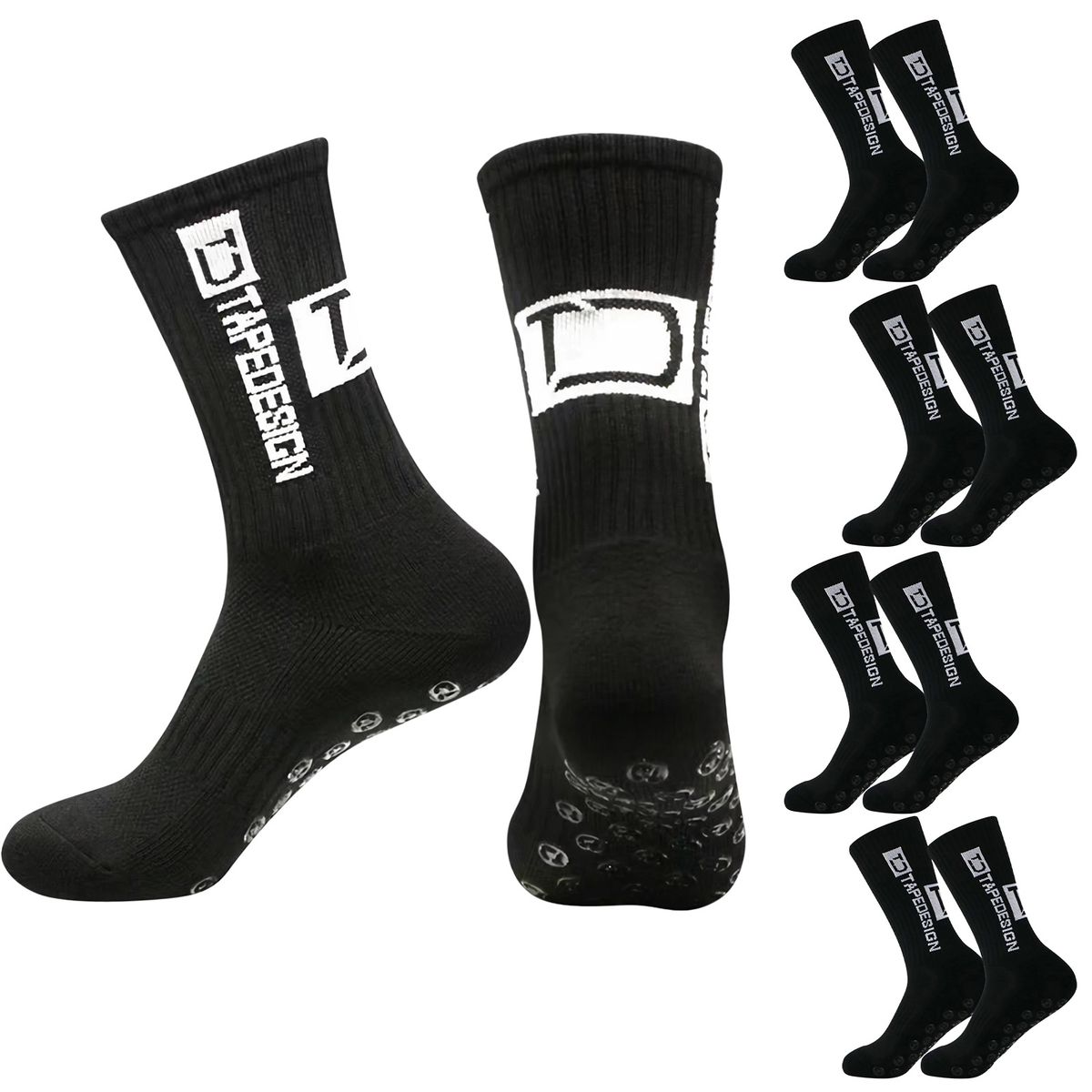 KOKILA - Calcetines antideslizantes para fútbol 5 pares