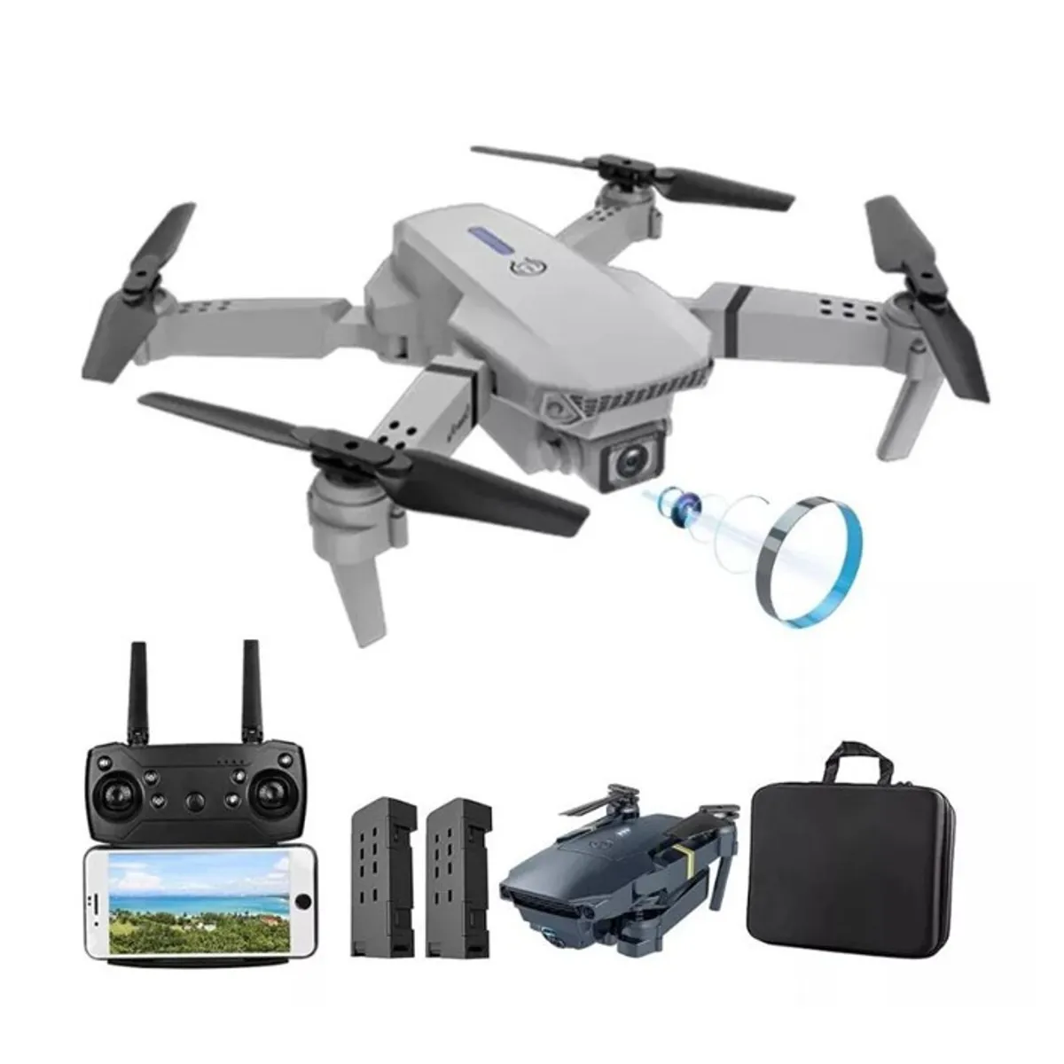 GENERICO - Dron  Infantil TXD E88 camara HD