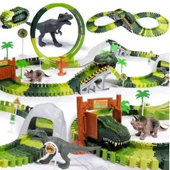 GENERICO - Pista Nueva De Dinosaurio verde