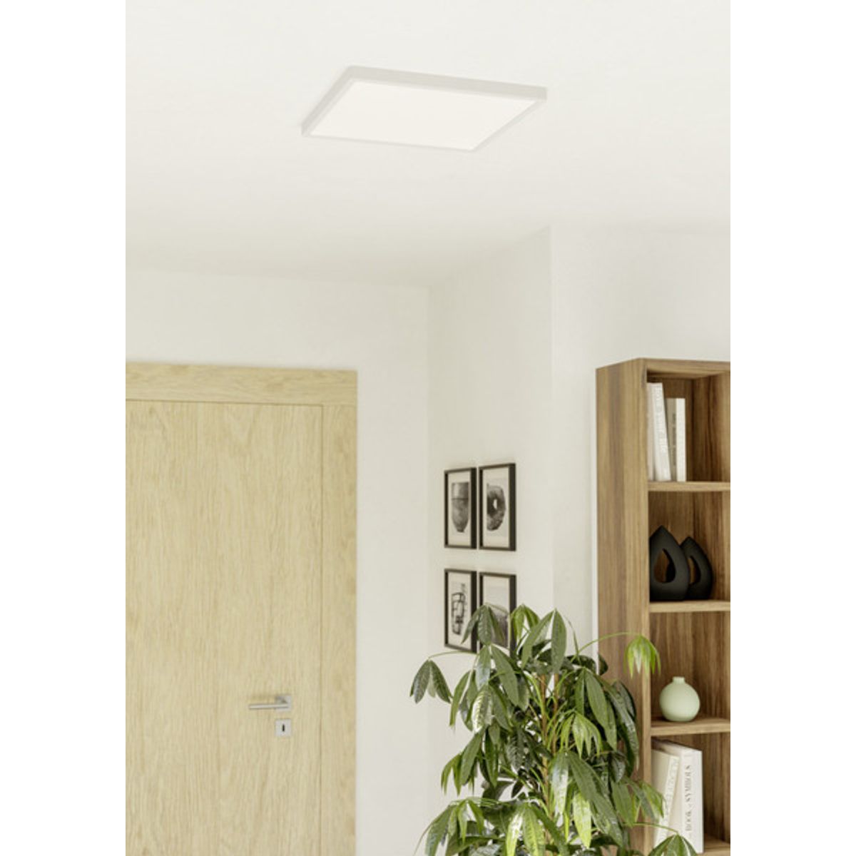 EGLO - Foco Plafon Sobrepuesto Led Regulable Calida Neutra Fria 39x39cm 18w