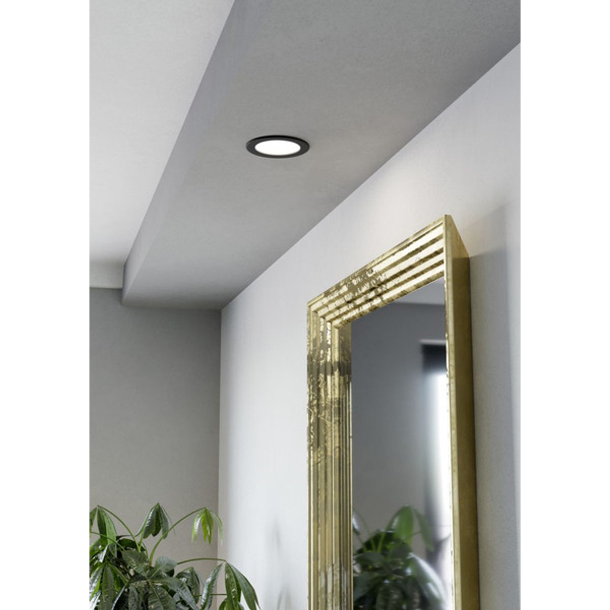 EGLO - Foco Plafon Led Embutido Regulable Calida Neutra Fria 12cm 6w