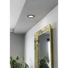 EGLO - Foco Plafon Led Embutido Regulable Calida Neutra Fria 12cm 6w