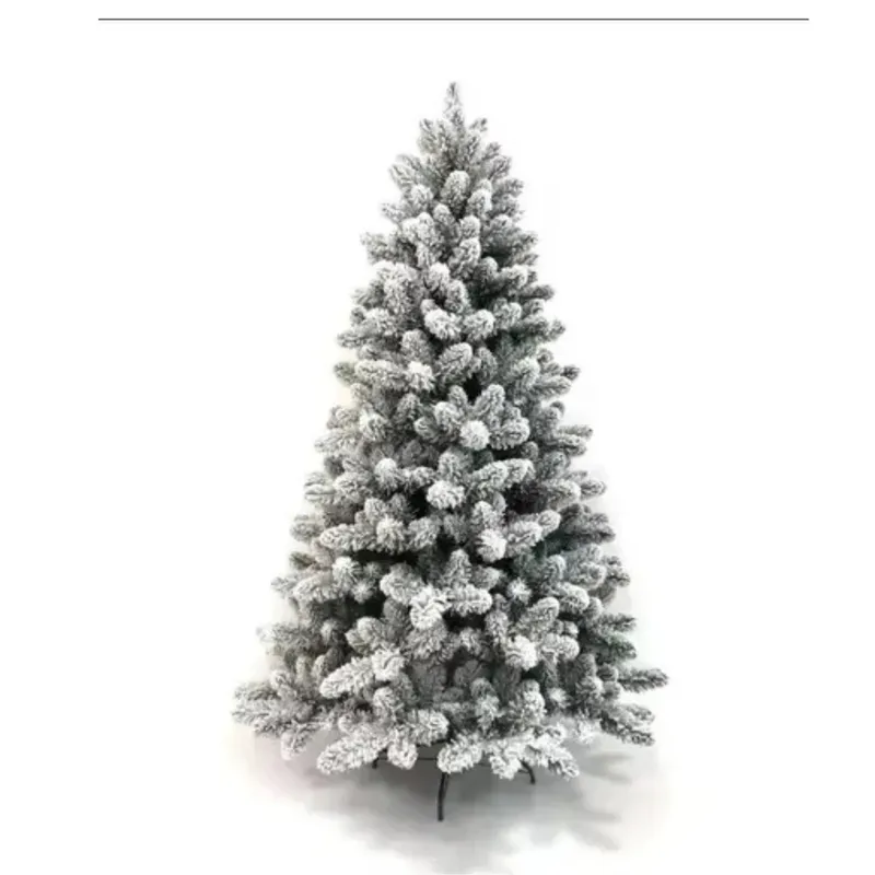 GENERICO - Árbol Navideño Nevada 210cm De Lujo Incluye Base Metálica