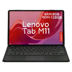 LENOVO - Tablet M11 K10 8GB+128GB WiFi 11+Teclado Negro