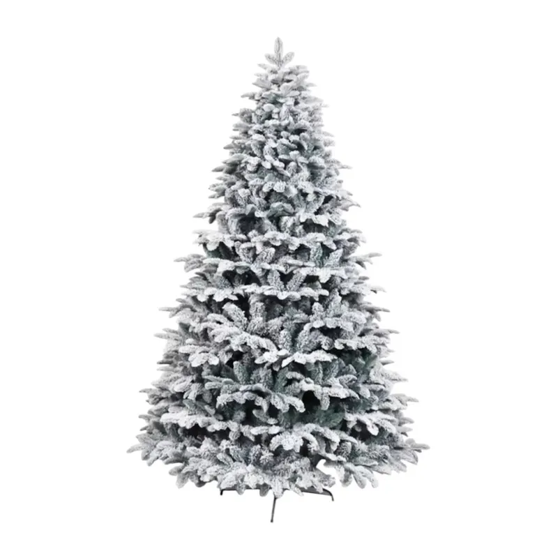 GENERICO - Árbol De Navidad Artificial 150cm Efecto Nieve De Lujo
