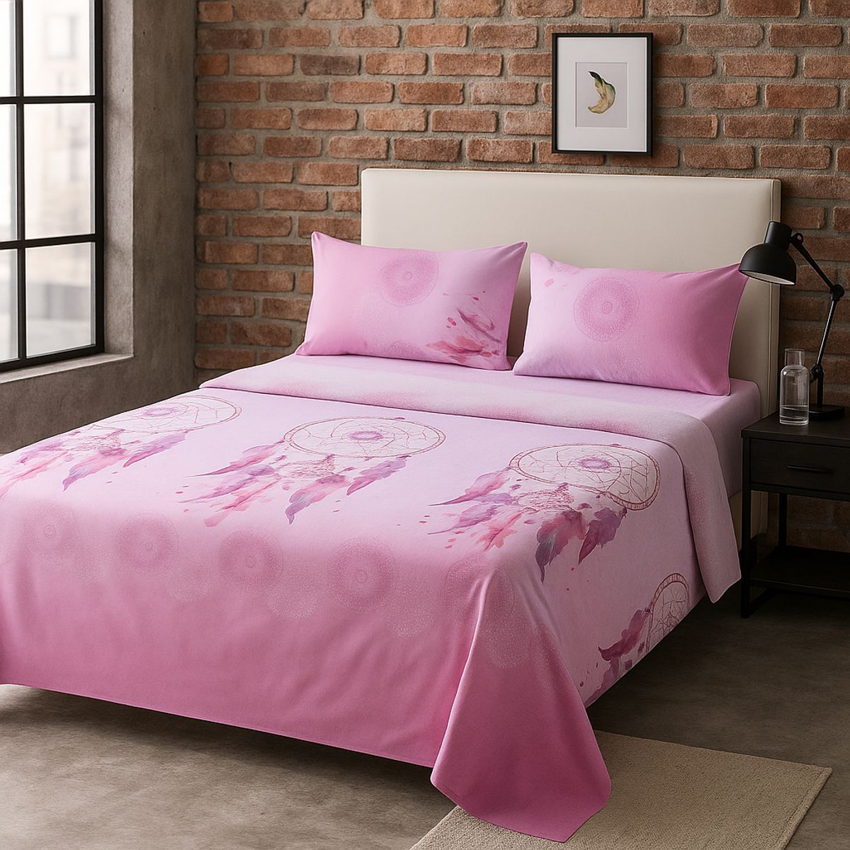 ARMONIA - Juego sábanas tipo 776 clásicas Super King 144 hilos