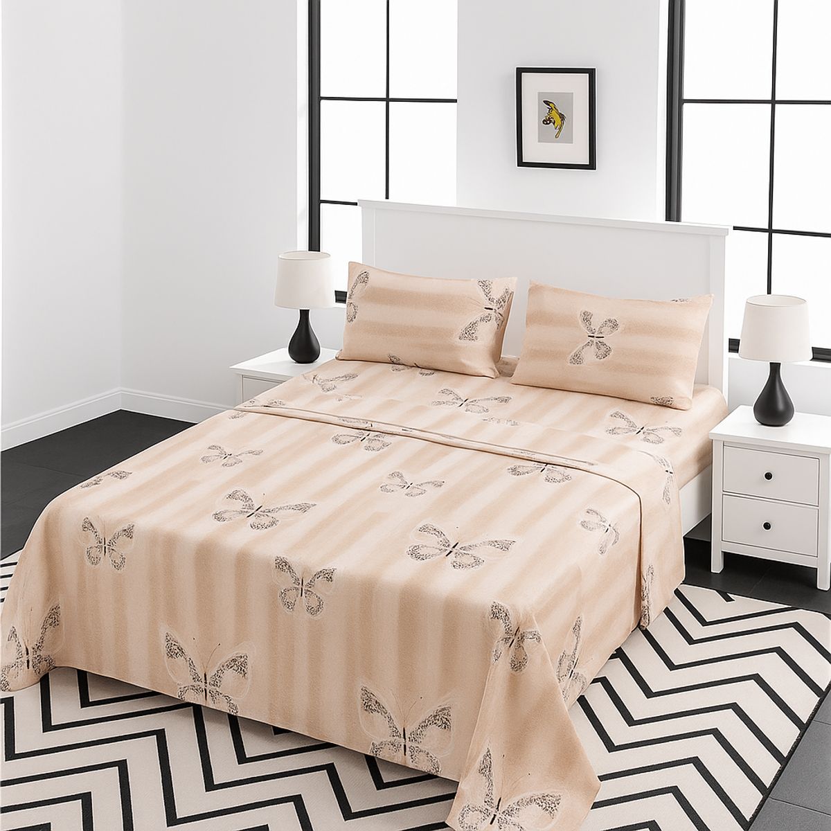 ARMONIA - edición 771 sábanas 144 hilos Super King clásicas