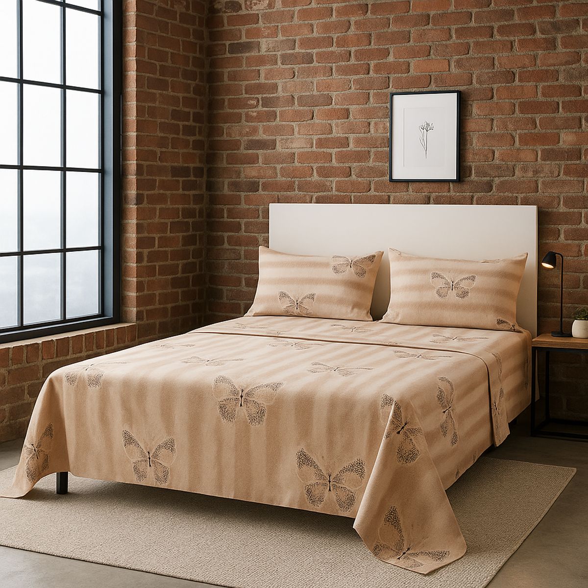 ARMONIA - Juego de sábanas Super King 144 hilos clásicas modelo 770