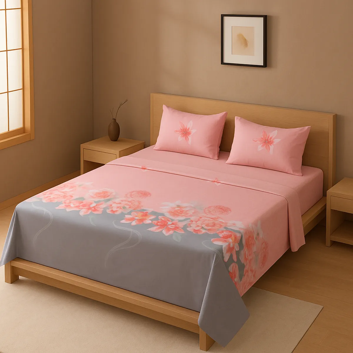 ARMONIA - Sábanas clásicas Super King modelo 769 144 hilos