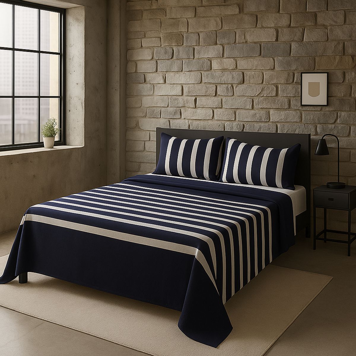 ARMONIA - tipo 768 sábanas 144 hilos Super King clásicas